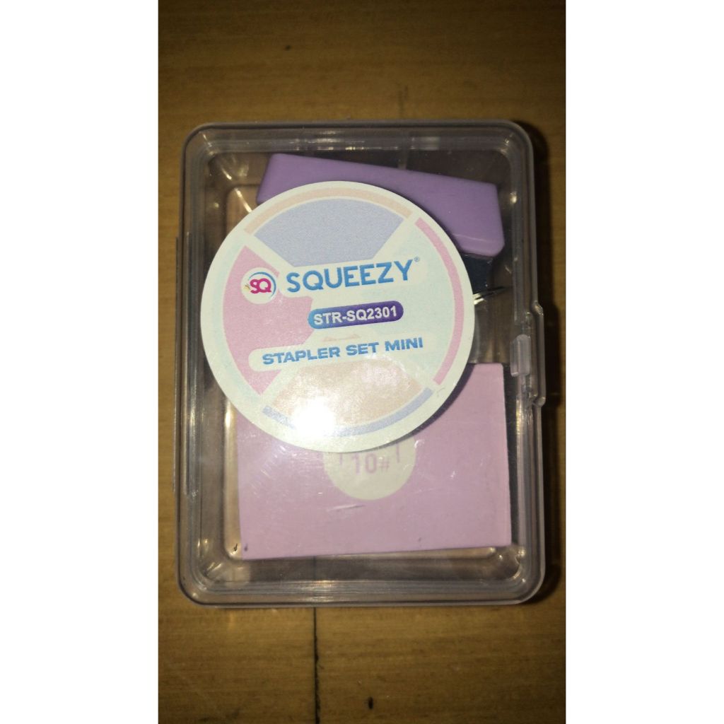 

SQUEEZY STAPLER SET MINI