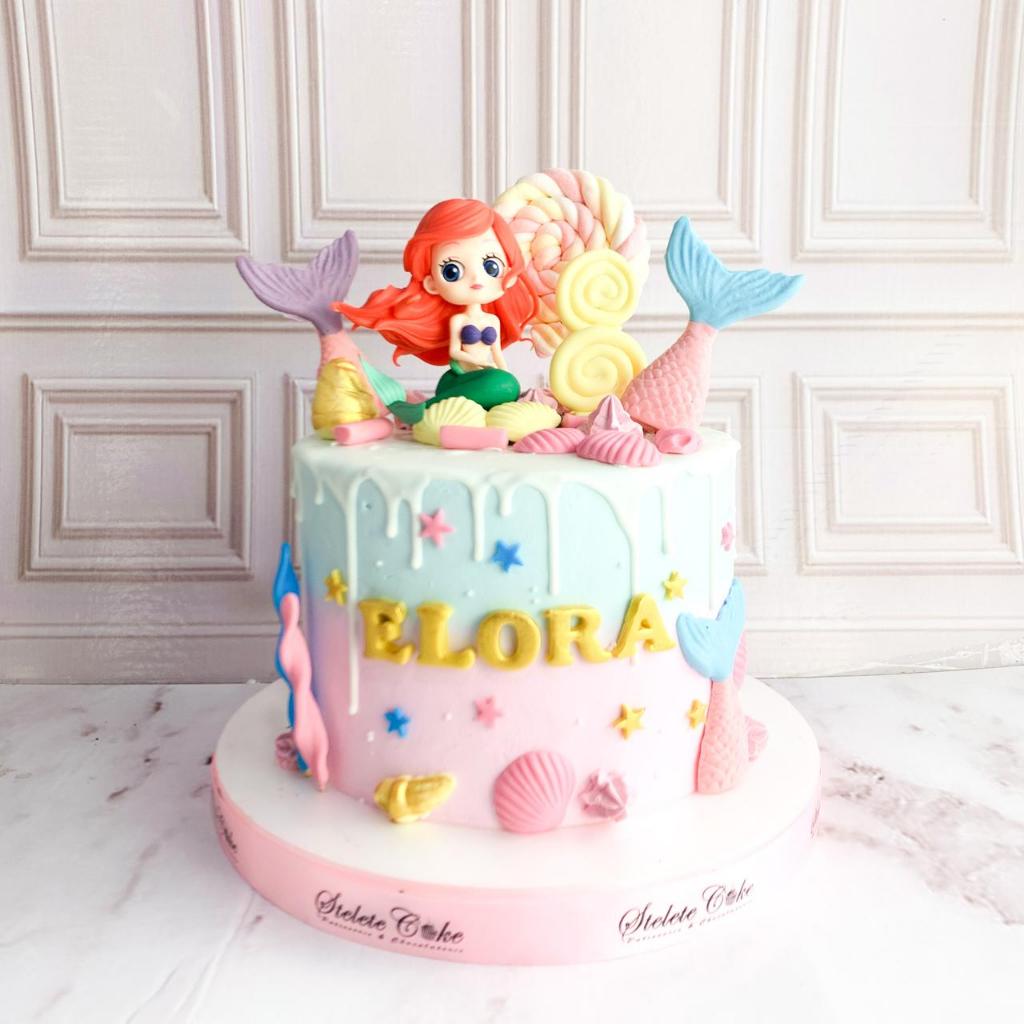 

Kue Ulang Tahun/Birthday Cake/Kue Ultah Tema Mermaid/Kue Putri Duyung/Kue Birthday Jakarta