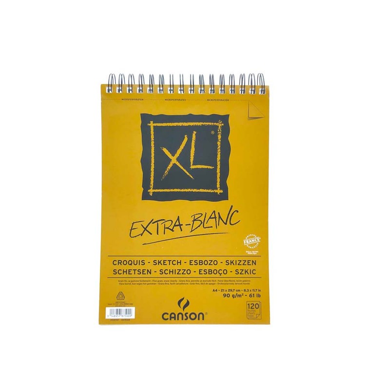 

Buku Gambar Canson XL Extra White 90G A4