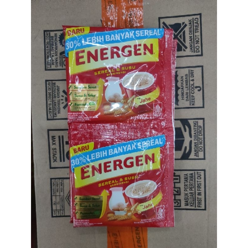 

Energen Rasa Jahe Renceng (isi 10 sachet)