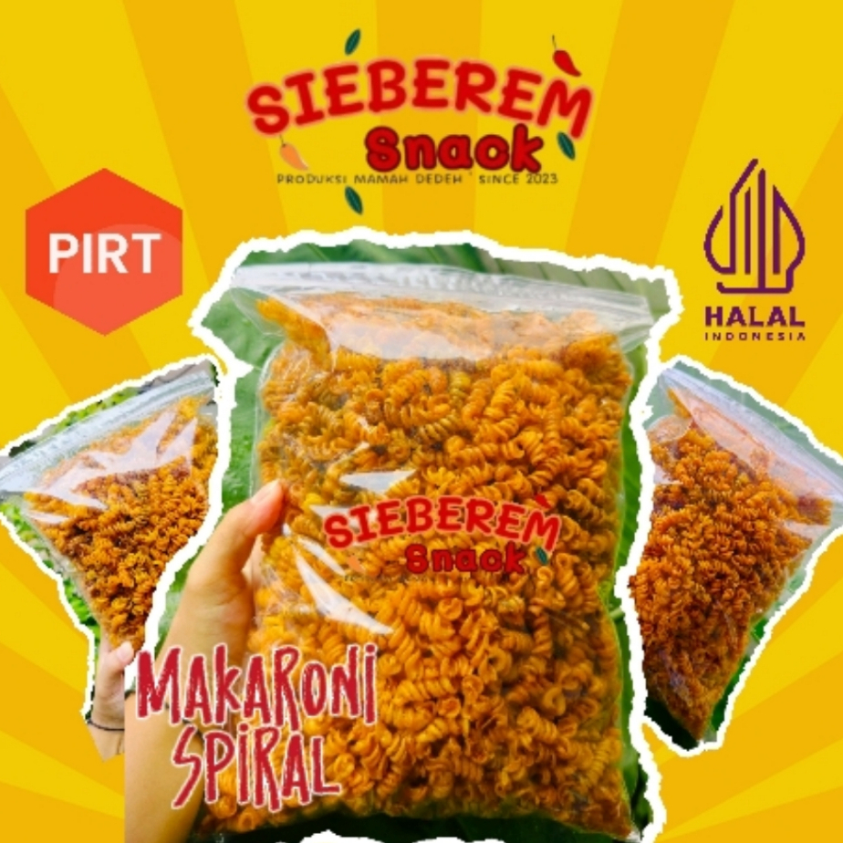 

500 gr Makaroni Spiral Daun Jeruk Cemilan Khas asal kota Tasikmalaya