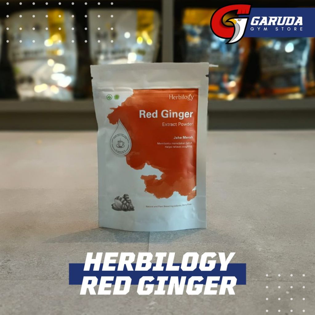 

Herbilogy Red Ginger Extract Powder ( jahe merah) 100gr - Immune boost