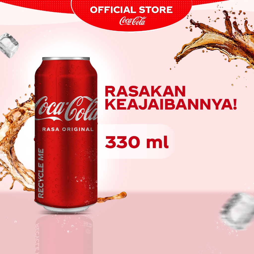 

Coca-Cola Minuman Soda Original - Kaleng 330ml