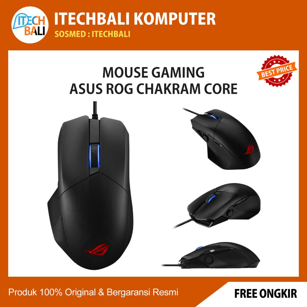 ASUS ROG Chakram Core Gaming Mouse | ITECHBALI