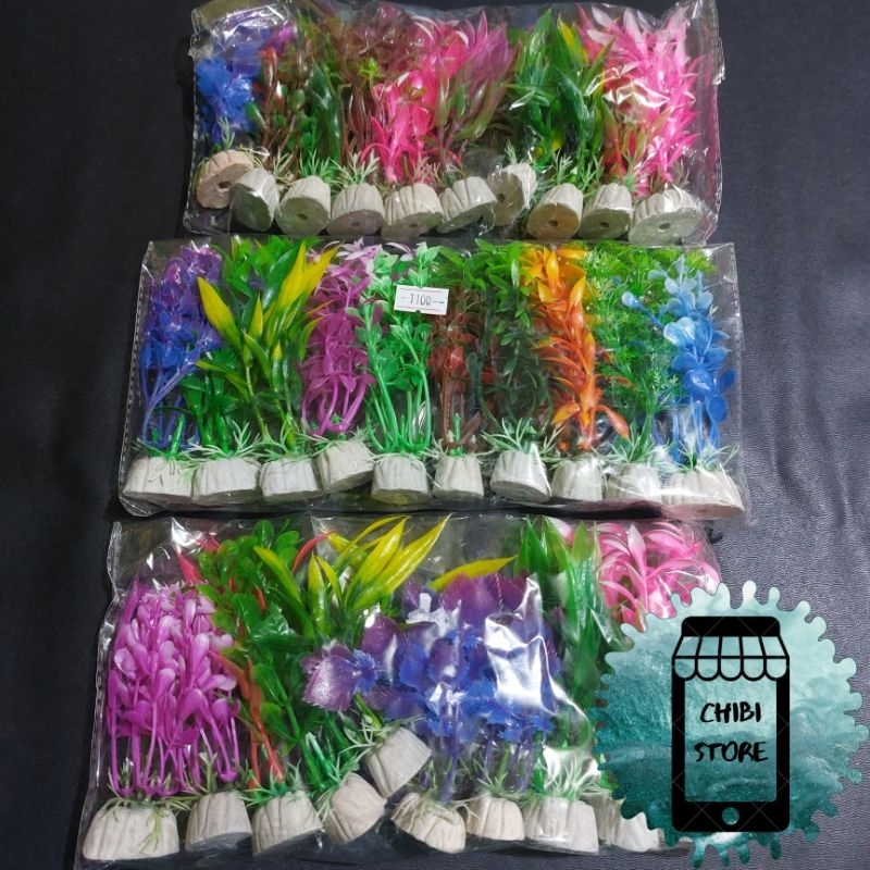 RUMPUT AQUARIUM 10CM ISI 10PCS / RUMPUT HIASAN AQUARIUM 10CM ISI 10PCS / TANAMAN HIAS AKUARIUM AQUAS