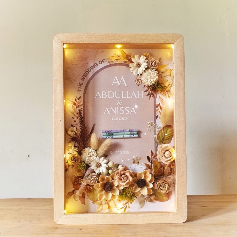 Mahar Pernikahan Mahar Akrilik Mahar LED, mahar lampu, mahar murah - Seri Aestetik