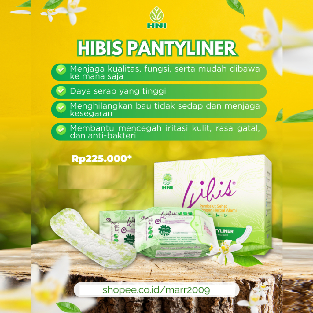 HIBIS PEMBALUT HNI - PEMBALUT HERBAL - HNI HPAI