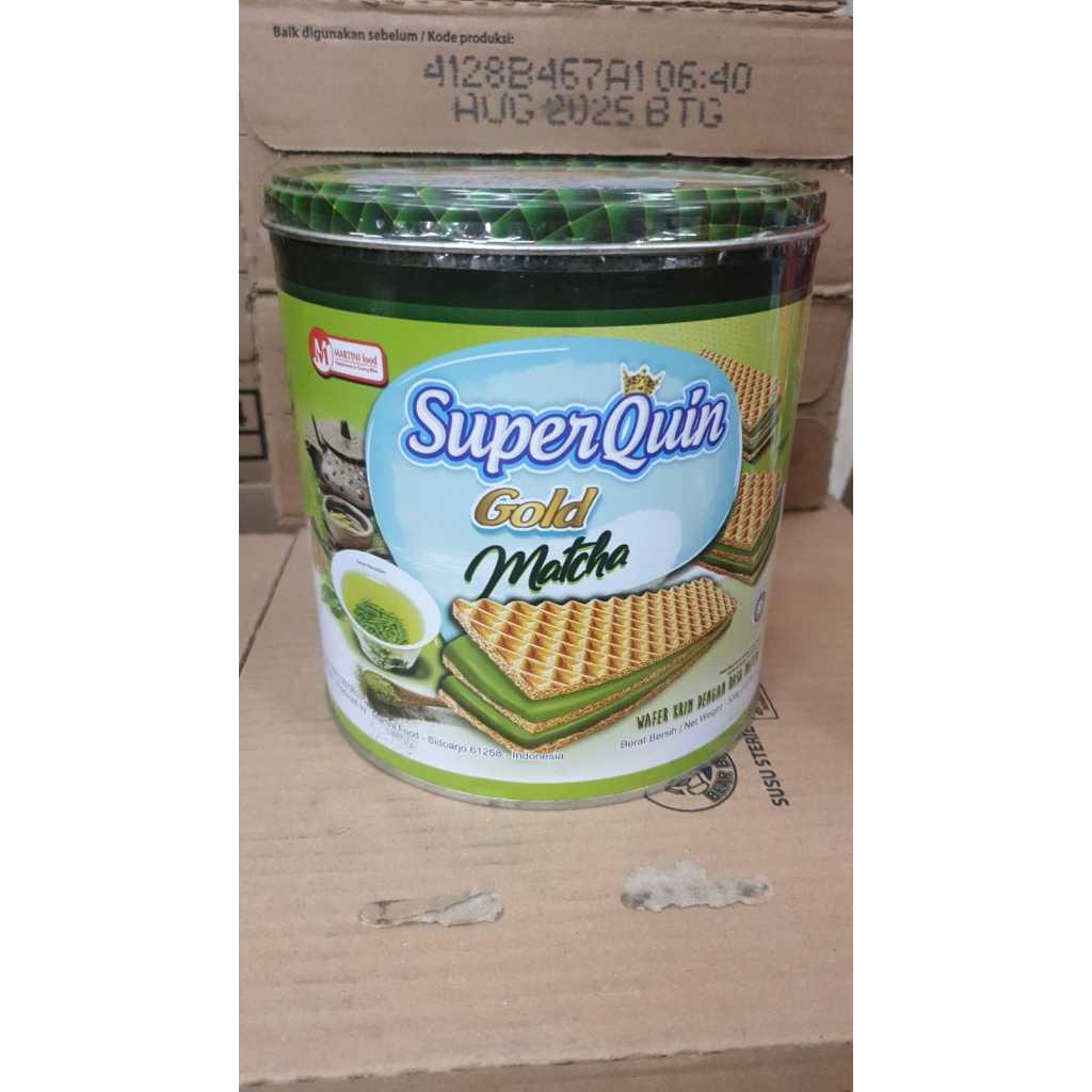 

Martini SuperQuin Wafer Kaleng Bulat 300 gr All Variant FREE BUBBLE