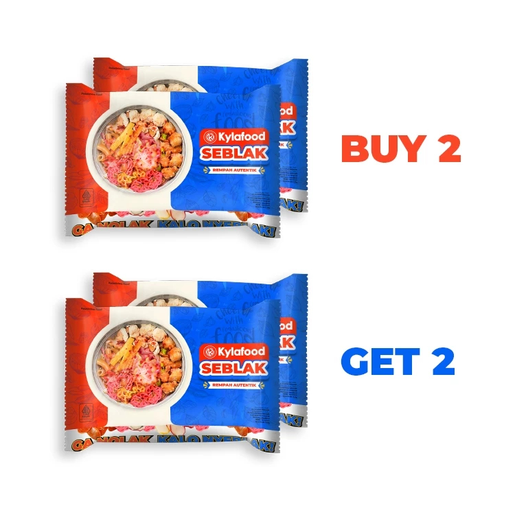 

Kylafood BUY 2 GET 2 Seblak rempah Autentik
