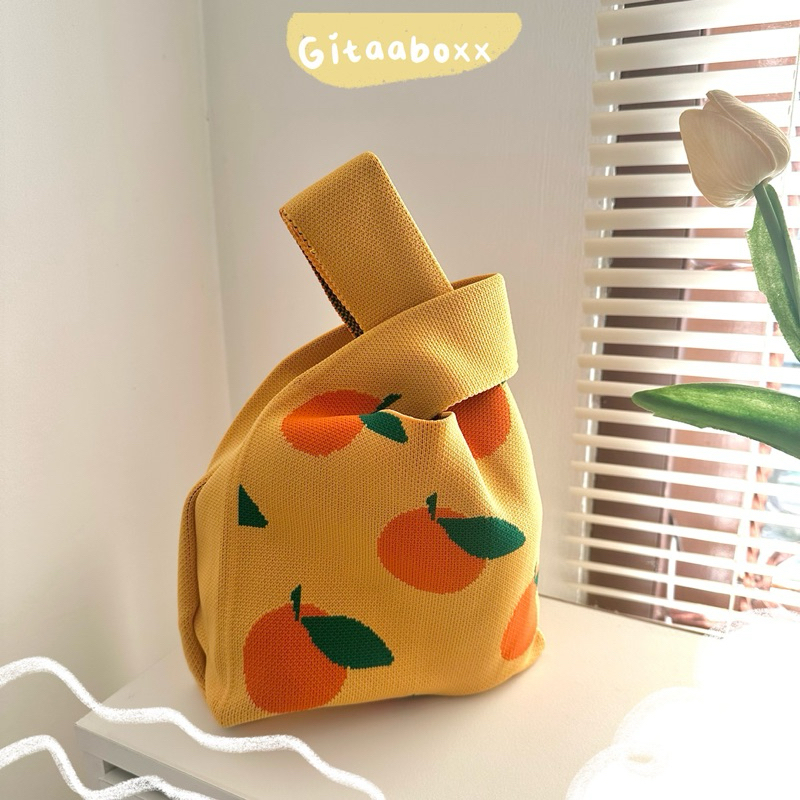 Knot Bag Korea / Tas Viral Thailand / Tas lucu / Totebag aesthetic