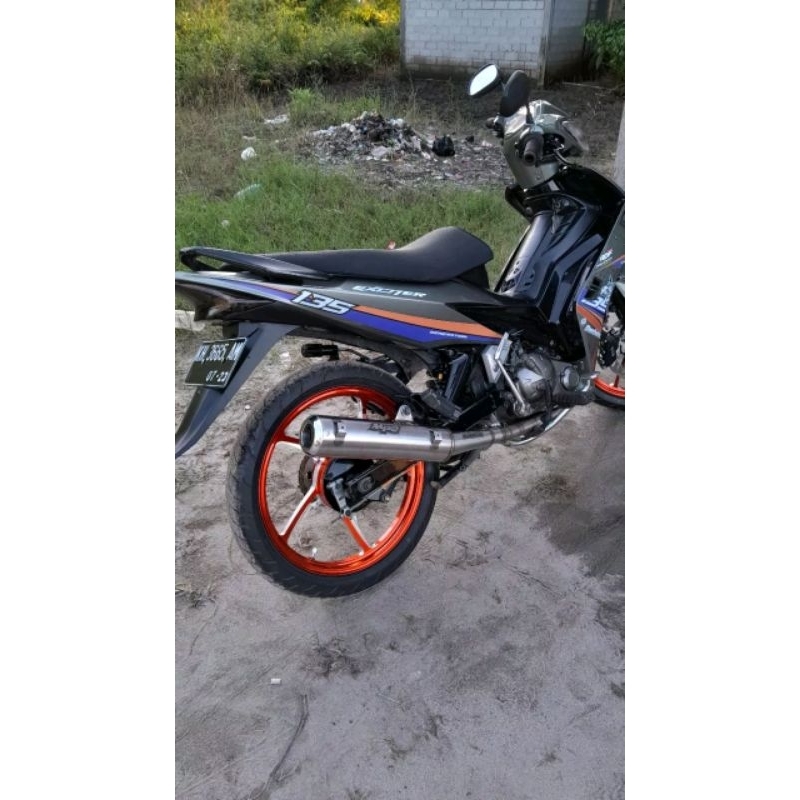 knalpot standar racing mx old mx new mp2 muffler