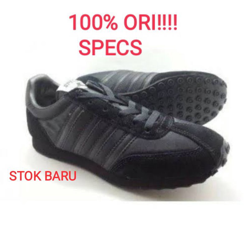 KODE T52N 1ORI Sepatu sekolah SPECS 14 hitam polos anak anak laki lakiperempuan