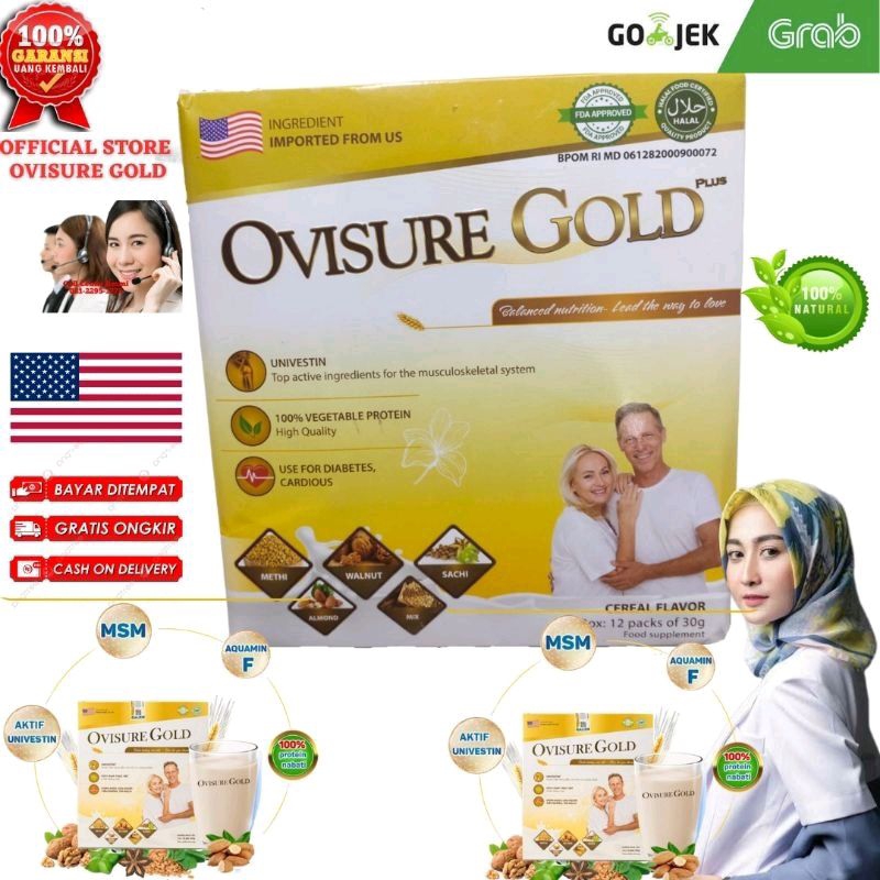 

0ovisure gold 100% original asli susu atasi nyeri sendi tulang terbaik BPOM