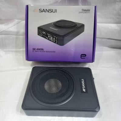 Subwoofer kolong sansui 10 inc