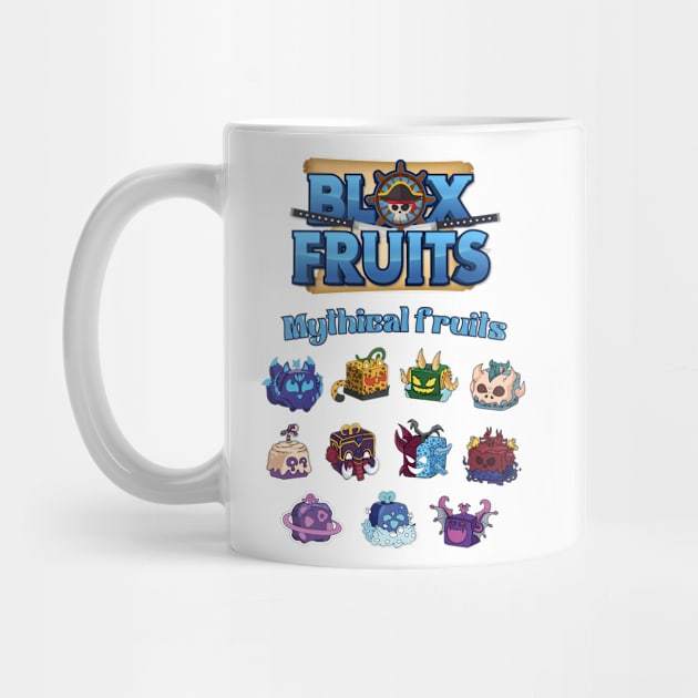 Mug Gelas | Hadiah | Hampers | Mythical Blox Fruits Mythical Blox Fruits Mug