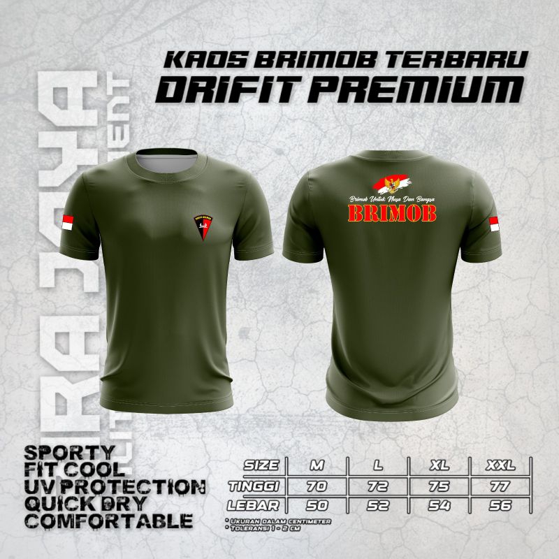 kaos jersey brimob untuk Nusa dan Bangsa/ kaos jersey brimob / kaos dalam jersey brimob