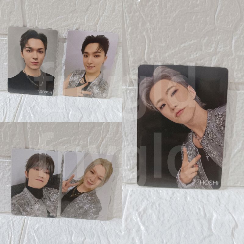 Official photocard MPC membership fankit japan jepang Seventeen W vernon bonon dino the8 woozi hoshi