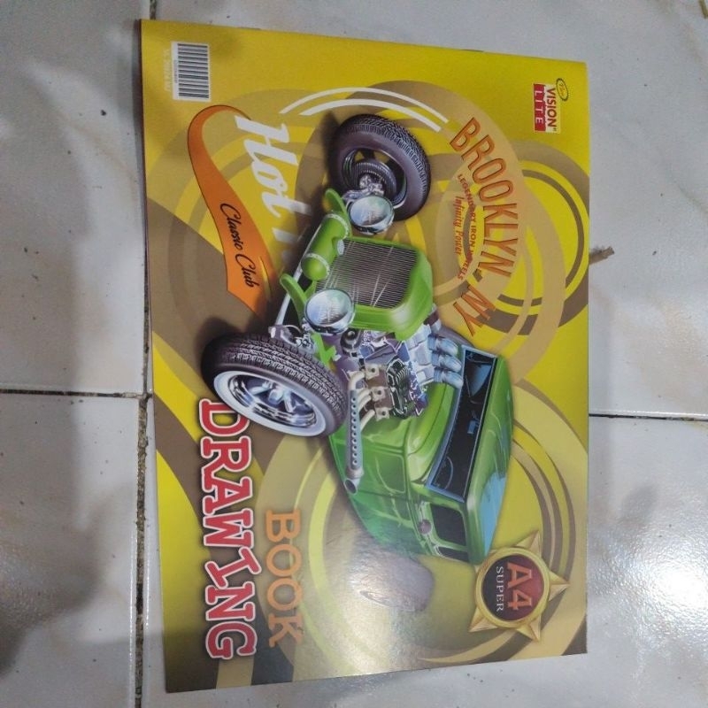 

buku gambar a4 ecer merk vision