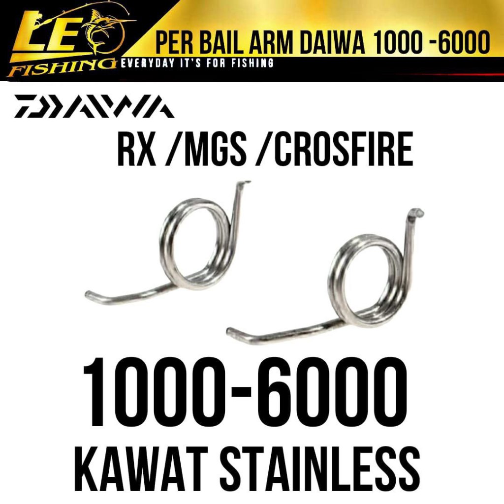 PER ARM REEL DAIWA RX,MGS,CROSFIRE 1000-1500-2000-2500-3000-4000-5000-6000 SPAREPART REEL PANCING TE