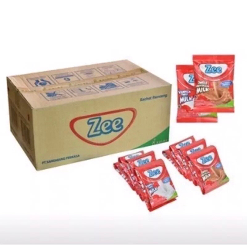 

6 Renceng - Zee Sachet Renceng - Vanila & Coklat (6 renceng x 10 x 38 g)
