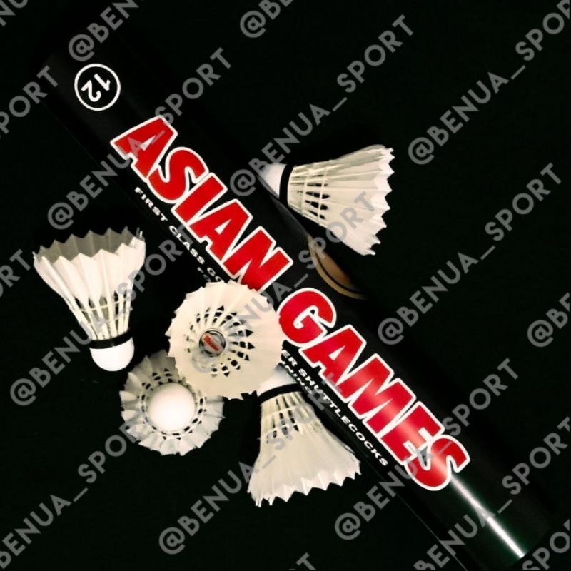SHUTTHLE COCK BADMINTON KOK BULUTANGKIS ASIAN GAMES / PRISMA HITAM