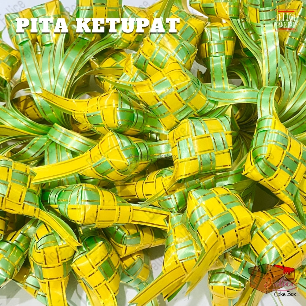 

PITA KETUPAT MINI isi 10 pcs / KETUPAT HIAS / HAMPERS LEBARAN / DEKORASI IDUL FITRI / HIASAN BOX HAMPERS LEBARAN