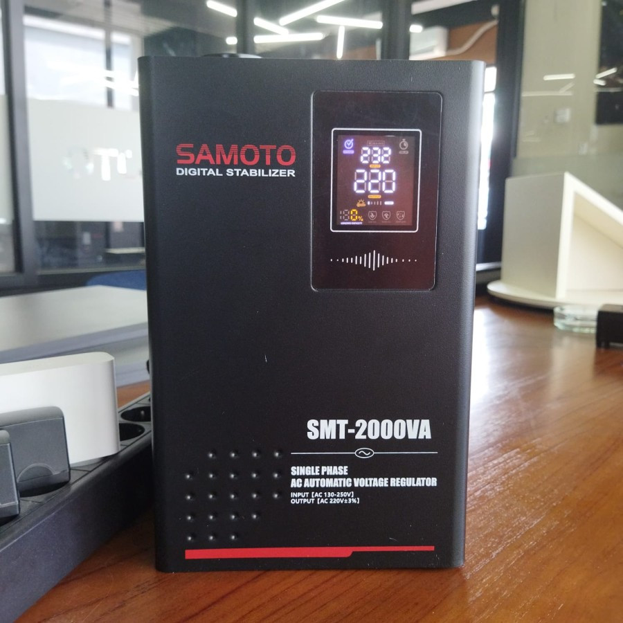 SAMOTO Stabilizer 2000VA Stavolt Single Phase Stavolt SMT2000VA Stabiliser SMT