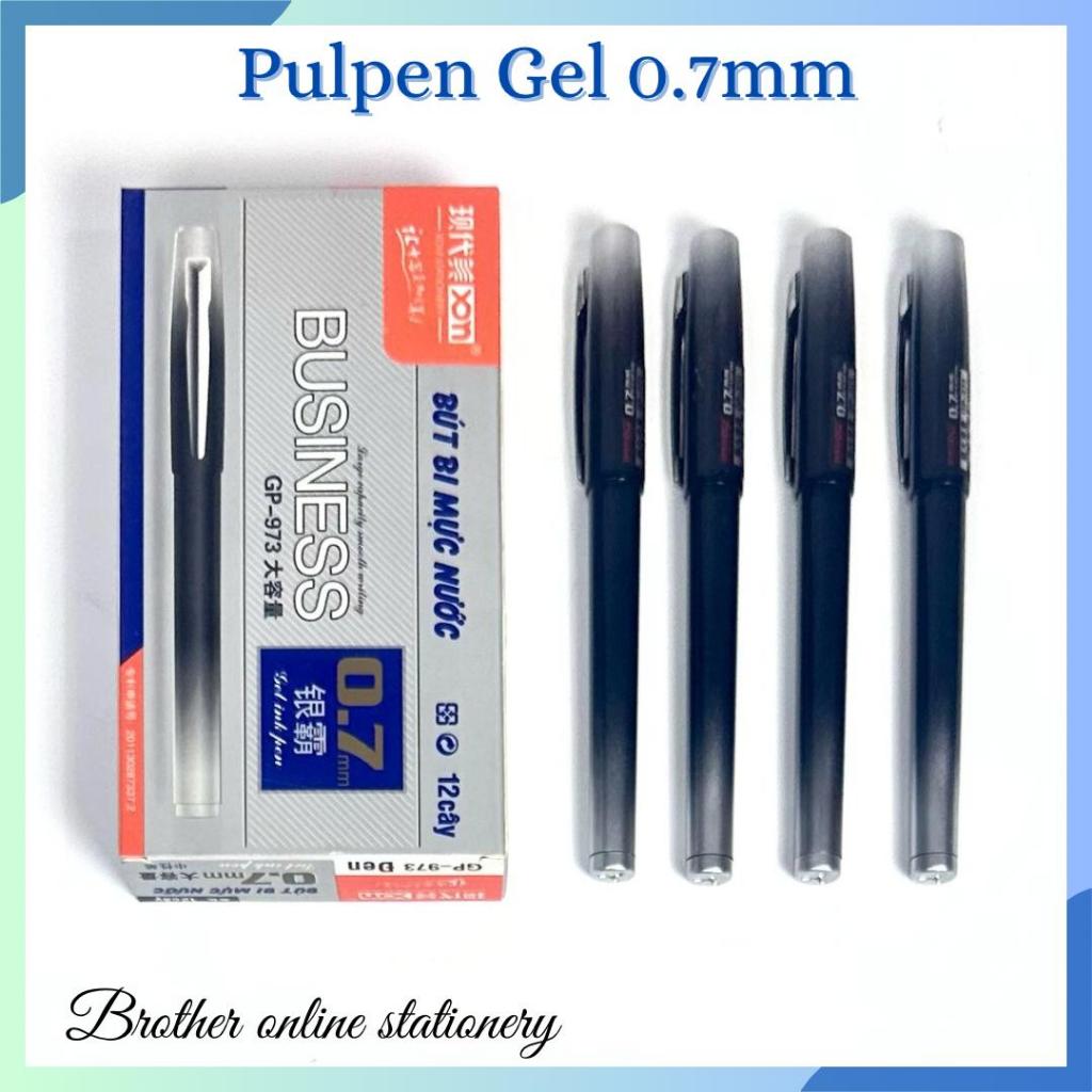 

BOS Pen Gel XDM 0.7mm GP-973/ Pena/ Pulpen/ Ballpoint/ Balpen Tulis Kantor