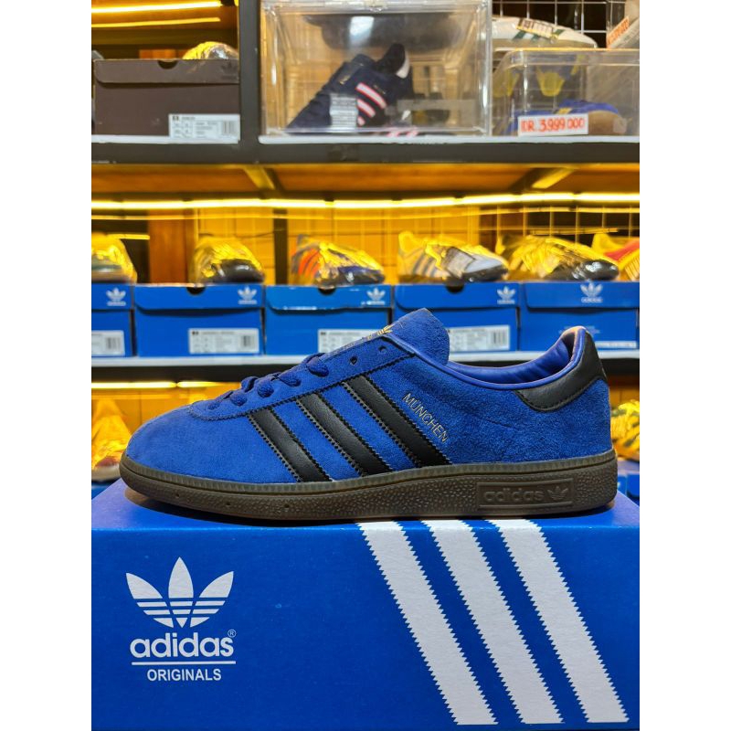 ADIDAS ORIGINALS CITY SERIES MUNCHEN SPZL BLUE BLACK