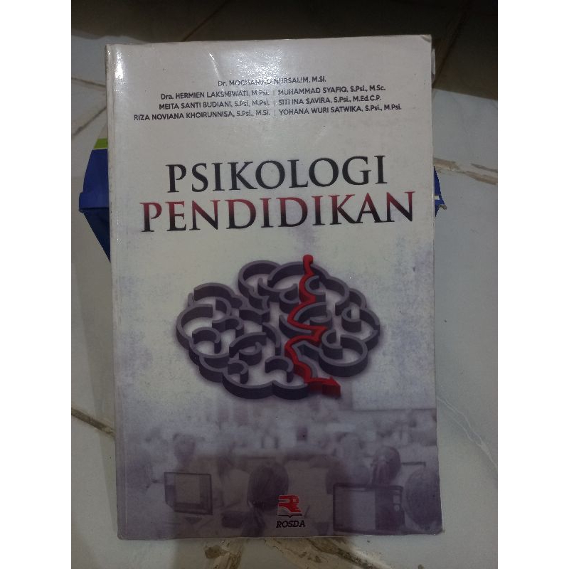 (JUAL MURAH) BUKU PSIKOLOGI PENDIDIKAN
