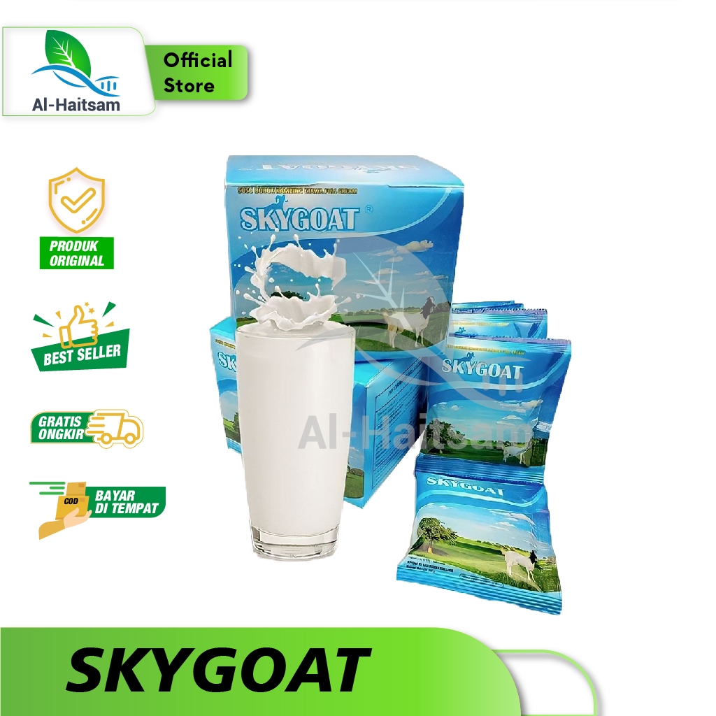 

Susu Kambing Etawa SKYGOAT Susu Bubuk Sachet / Susu Bubuk Full Cream