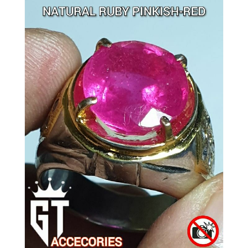 PINKISH-RED STAR RUBY BIG SIZE