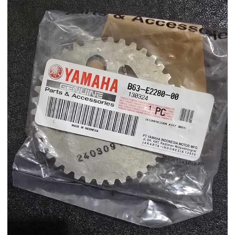 DEKOMPRESI LEXI YAMAHA MATIC GIGI SENTRIK ORI YGP B63-E2280-00