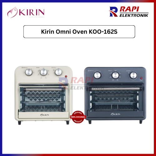 Kirin KOO-162S Oven Omni 16L FlexiWatt Hitam Putih