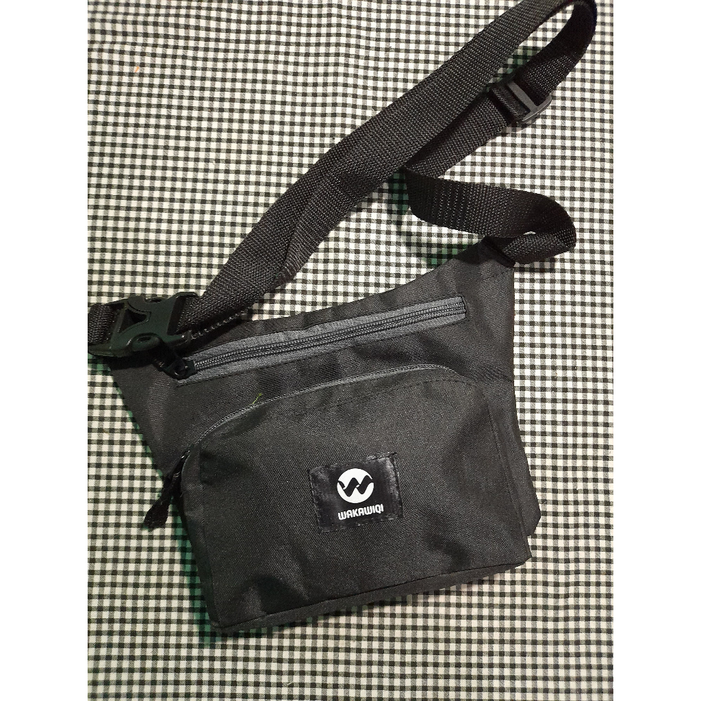 TAS WANITA Tas Selempang Mini, Sling Bag, Tas Hp, Tas Dompet, Tas Selempang HITAM - Wakawiqi