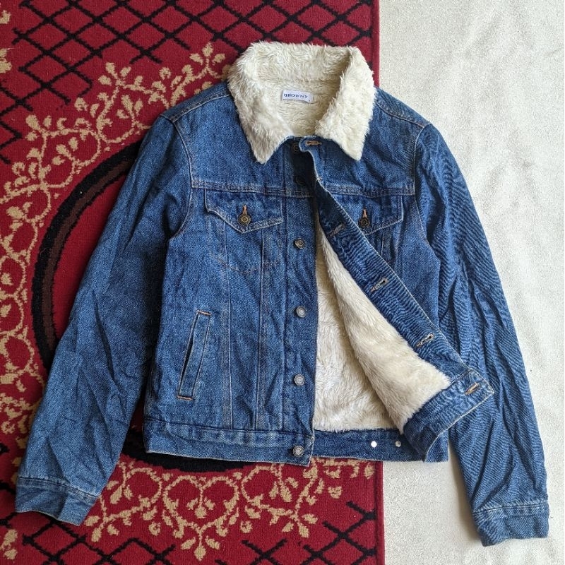 Browny Sherpa Trucker Jacket