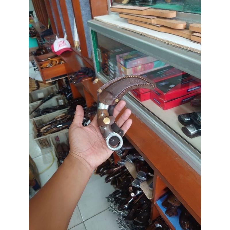 Pisau lengkung krmbit js kulit