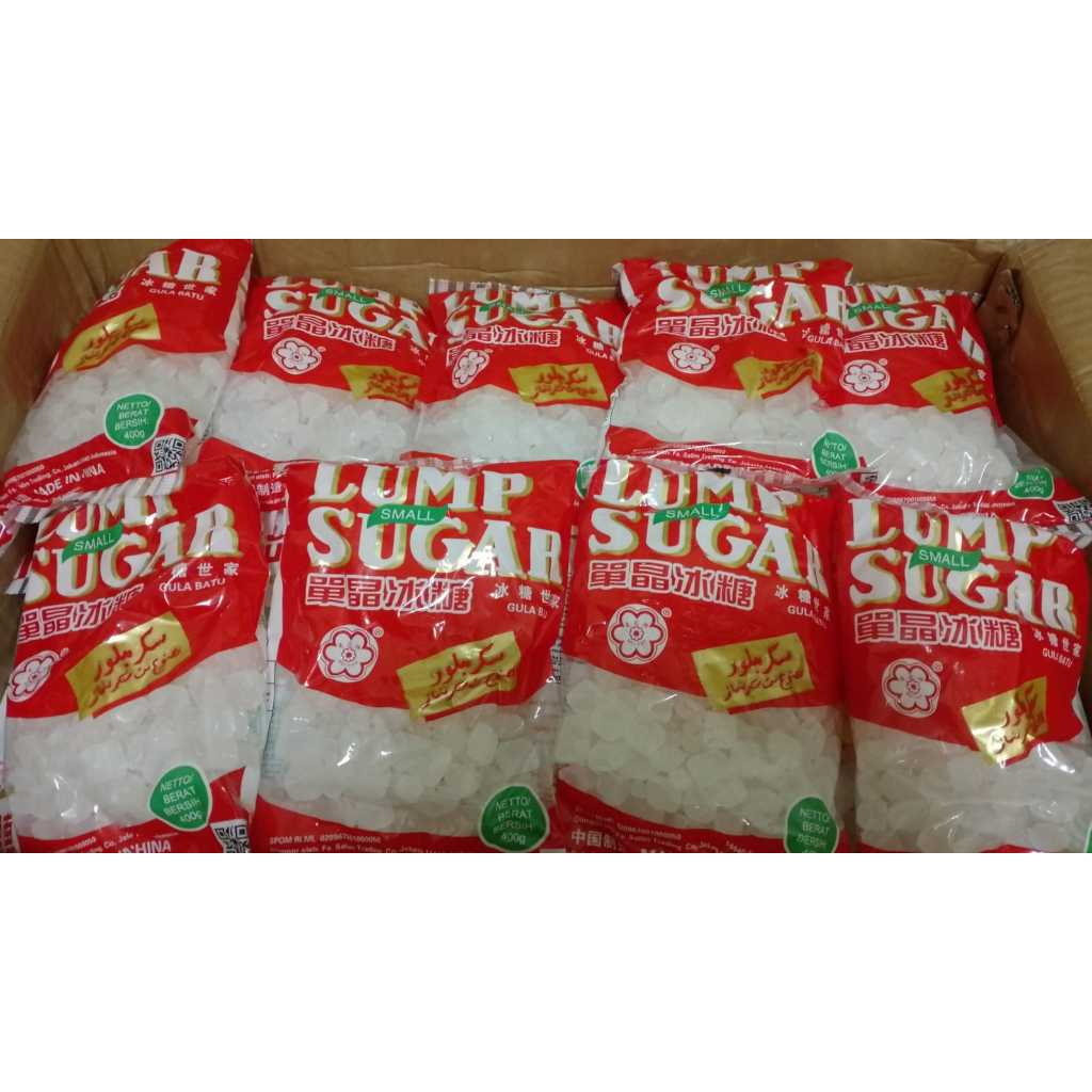 

Lump Sugar 400Gram / Gula Batu 冰糖 / Rock Sugar / Peng Theng / Gula Batu Kecil / Bing Tang