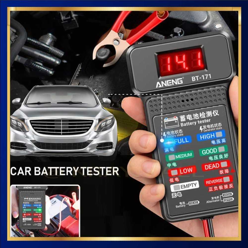 Travel charger aki digital battery bt-171/Alat Detektor Baterai Mobil Test Aki Mobil Battery