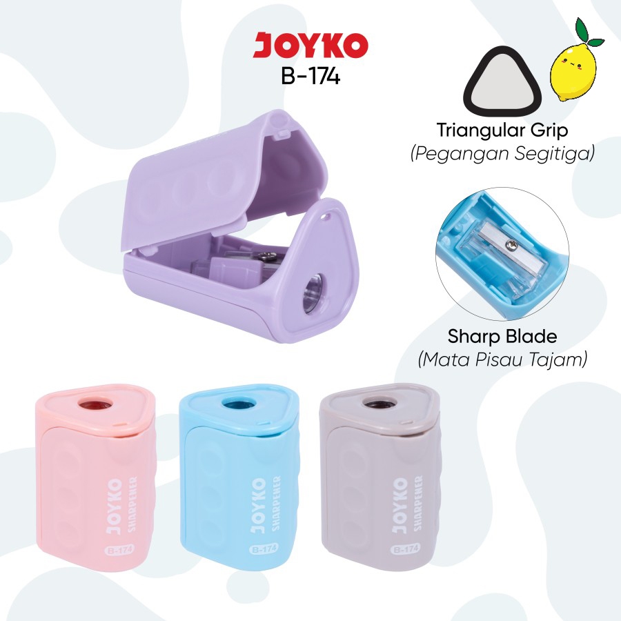

Rautan / Serutan / Pengasah / Sharpener Joyko B-174