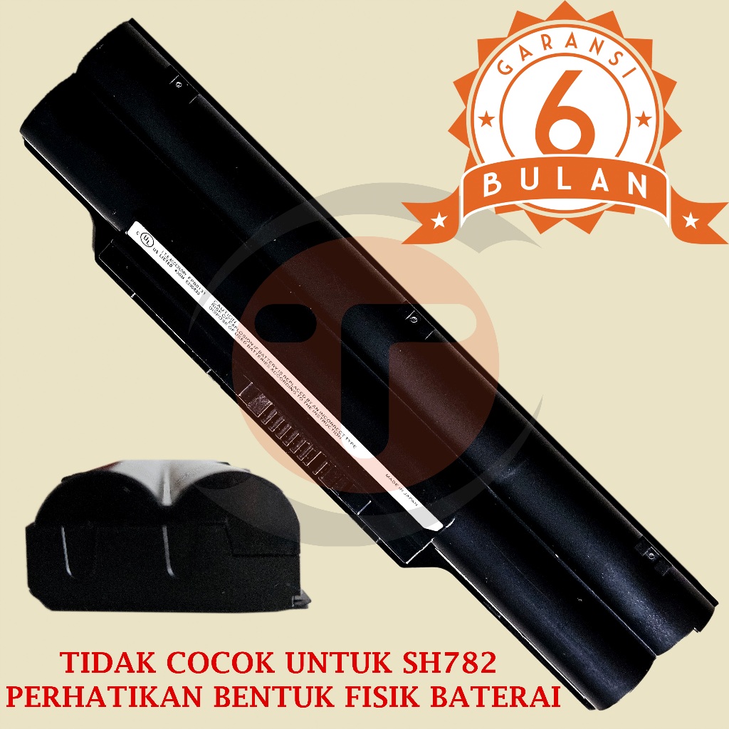 Baterai Untuk Fujitsu P770 P771 P772 P701 P702 AH572 E751 E752 E781 E782 S7110 S7111 S710 S751 S752 