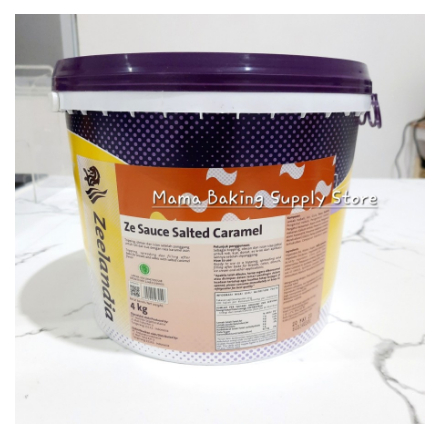 

ZEELANDIA Ze sauce Filling Topping Karamel Salted Caramel Sauce 250g r