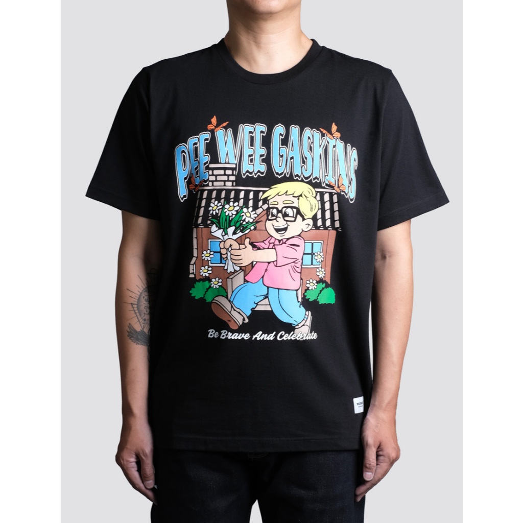 Mischief X PWG - PXVIIIG Old Boys Tshirt Black