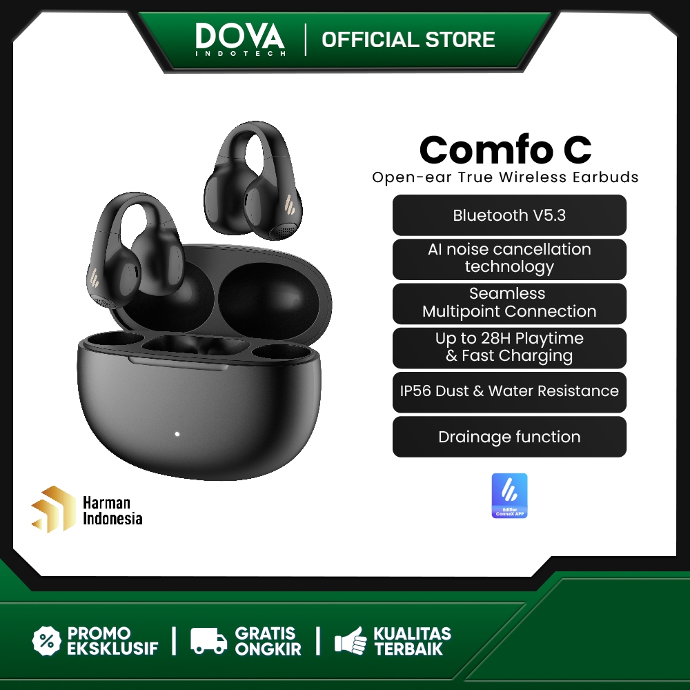 EDIFIER TWS COMFO C Open-ear True Wireless Earbuds