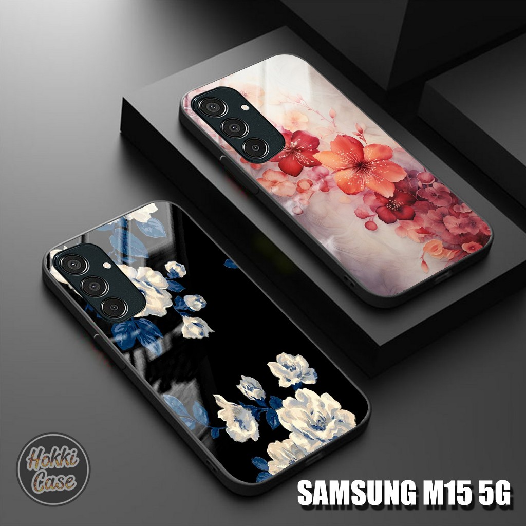 Case Samsung M15 5G - Softcase Glass Kaca Samsung M15 - Casing Samsung M15 5G - Silikon Samsung M15 