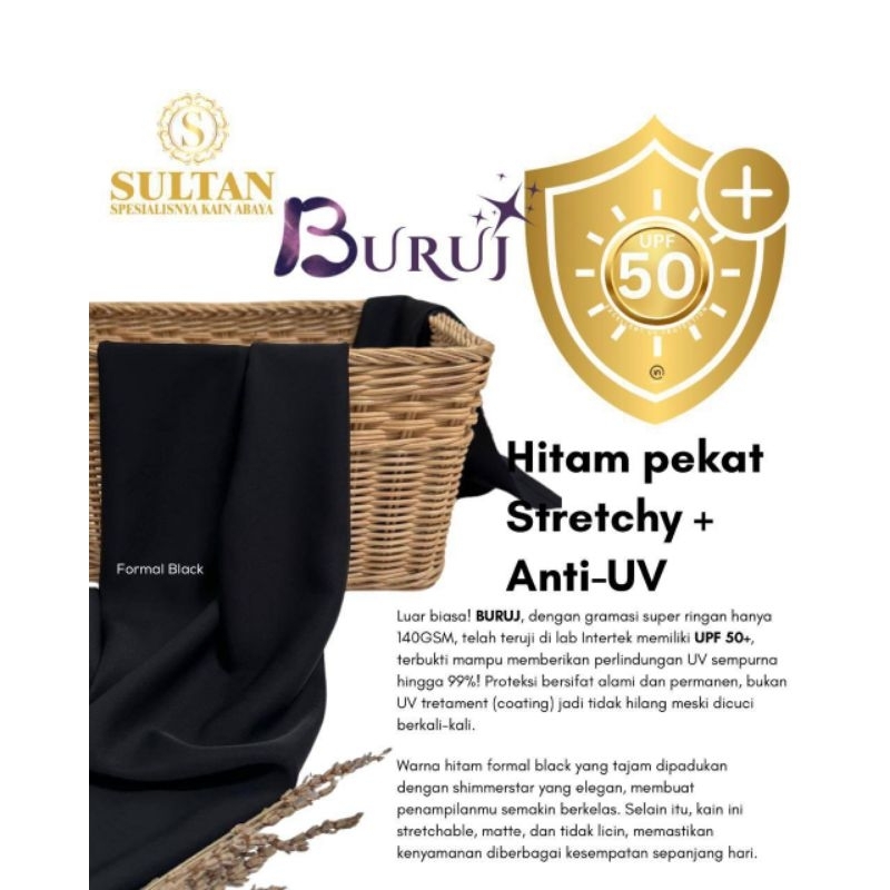Kain Sultan Abaya Indonesia BURUJ