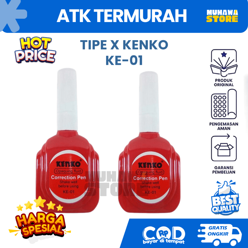 

STIPO KENKO TIPE X KE-01 ANTI BOCOR ECERAN