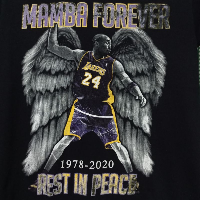 kaos basket kobe bryant lakers Mamba second