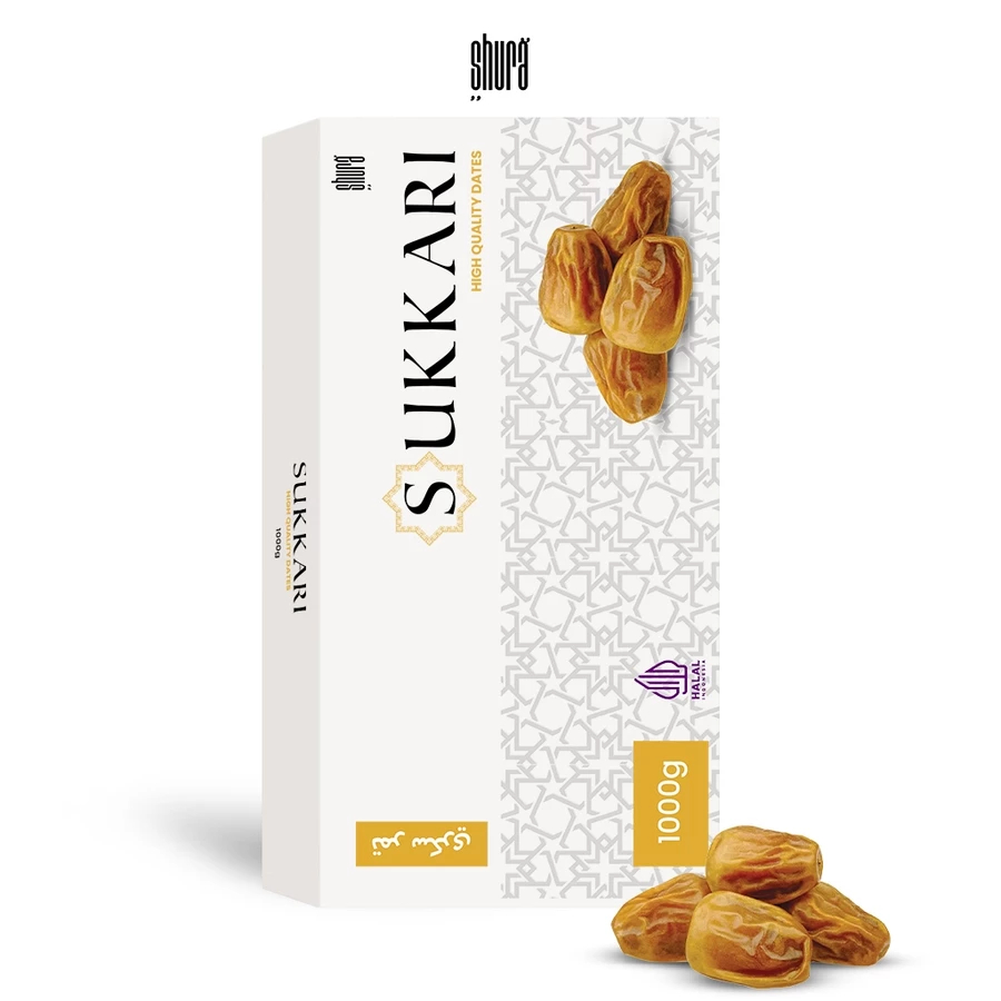 

Shura Kurma Sukkari 1kg Premium Original