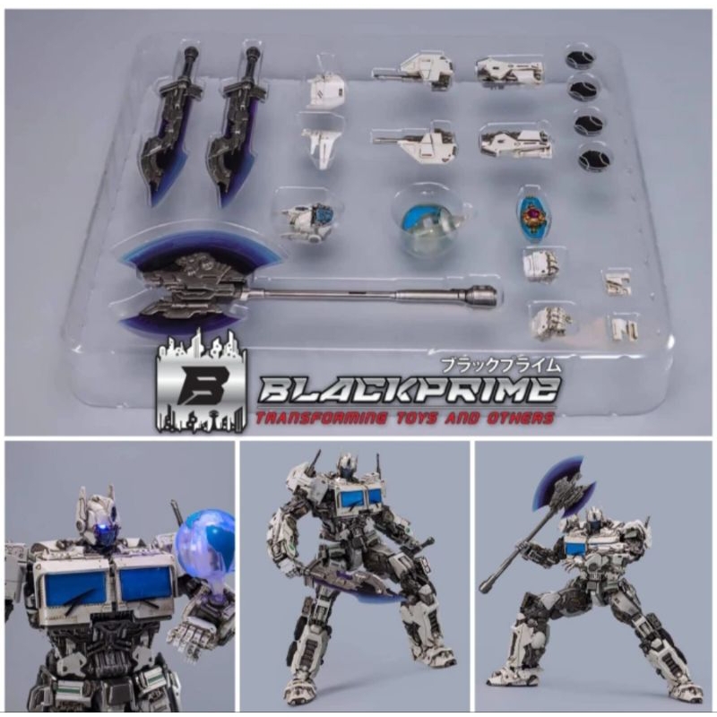 Magnificent Mecha MW01W MW-01W White Optimus Prime Ultra Magnus Action Figure Transformer